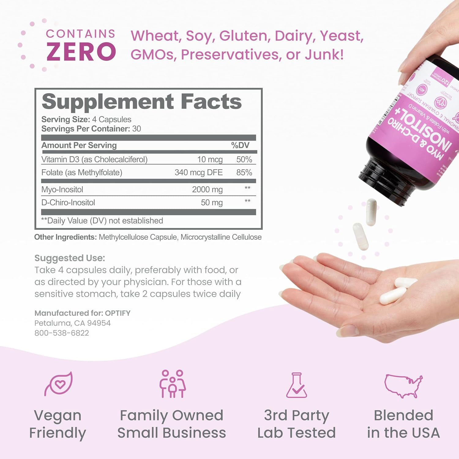 MYO & D CHIRO INOSITOL